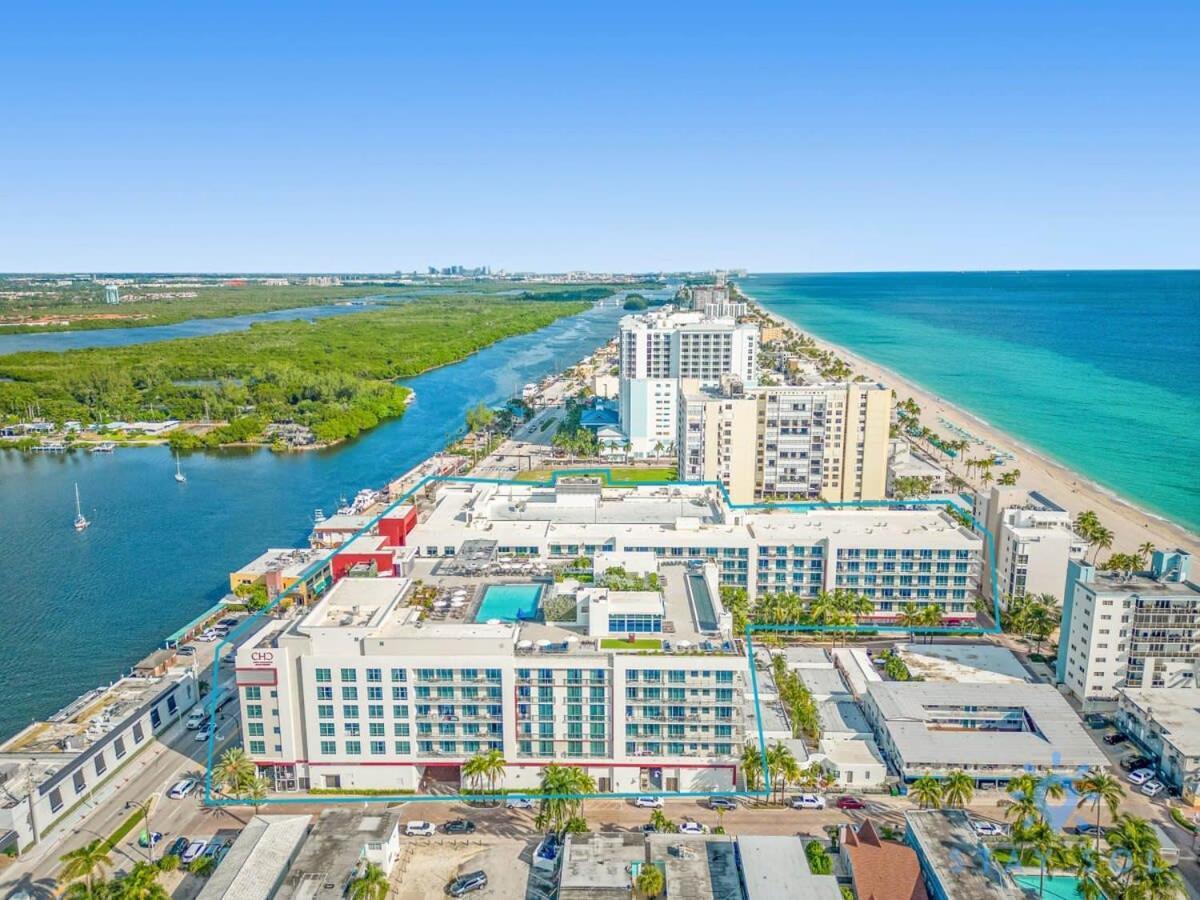 Best Stay - Rooftop Pool - Hollywood Beach Board - Walk Exterior foto